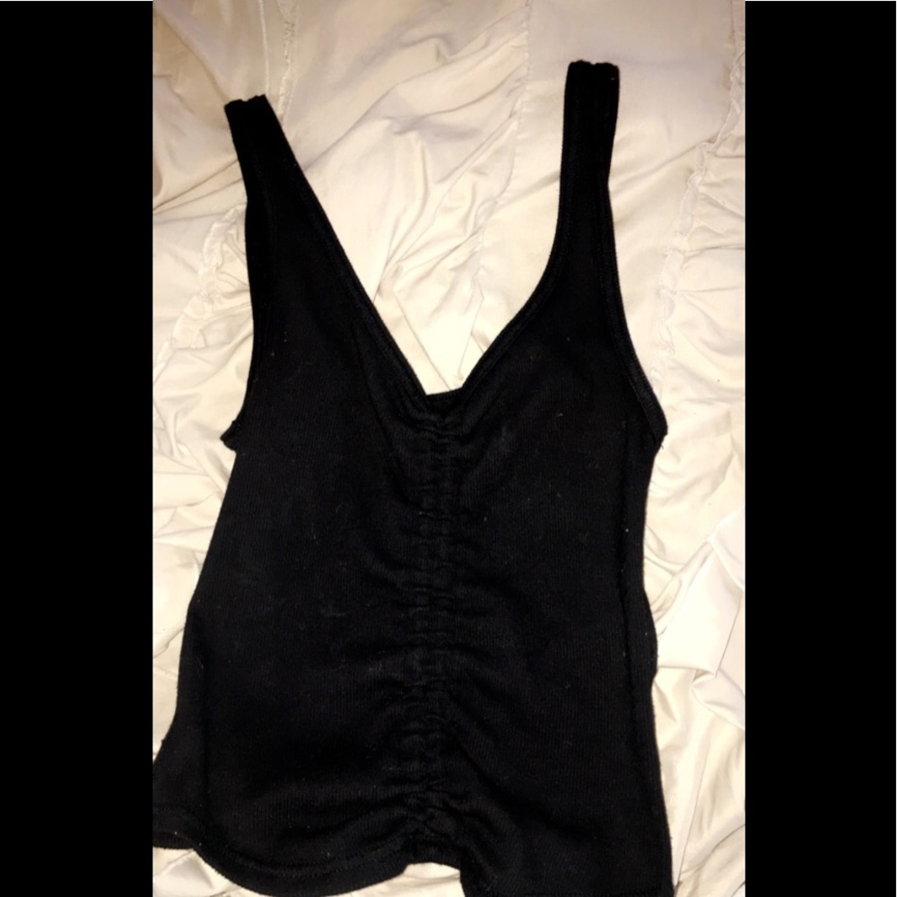 Cinched tank top